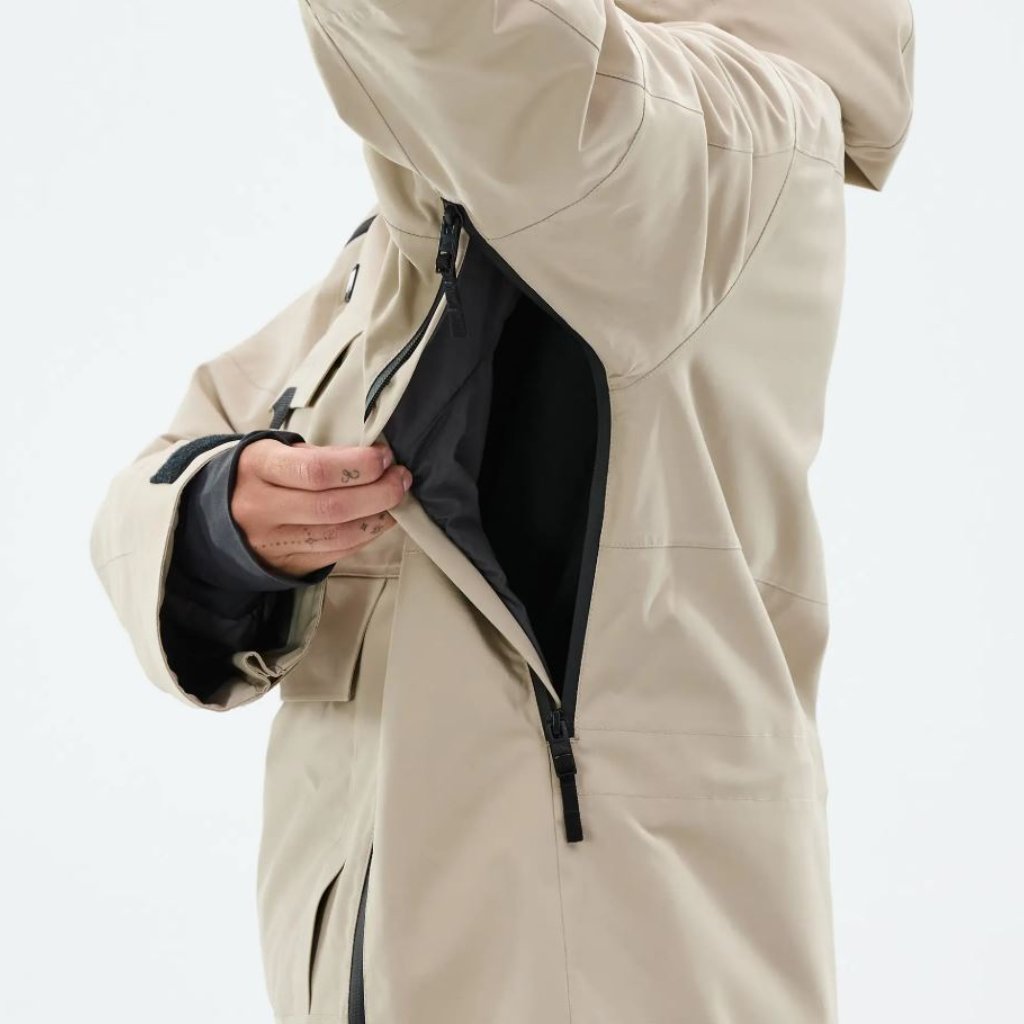 Nwt! Montec Doom W Ski Jacket Women Sand Large — image 8 of 8